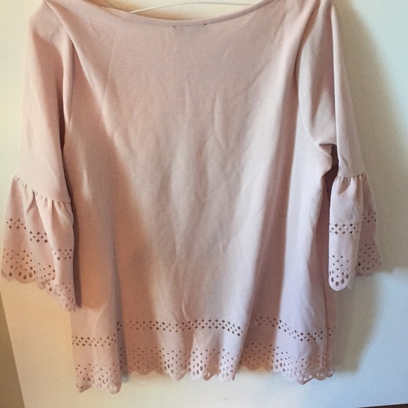 Lane Bryant Blush Pink Top - Picture 5 of 8